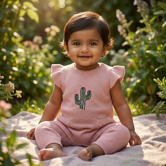 Desert Sprout Knit Jumpsuit