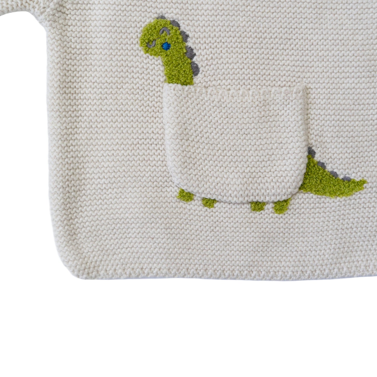 Green dino pocket top