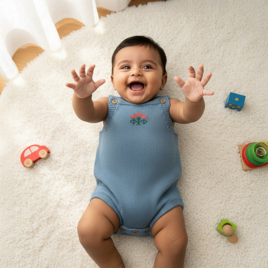 Bluebell Knit Romper