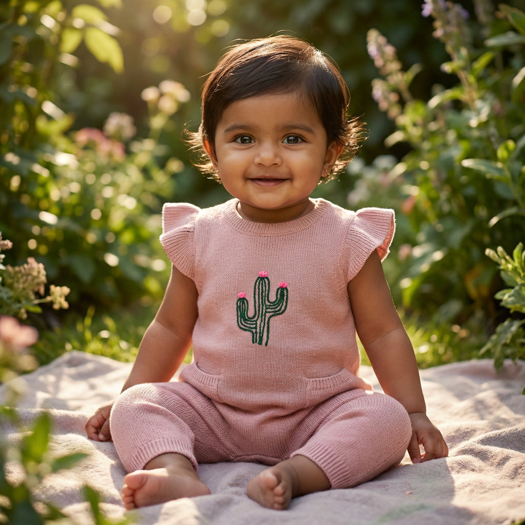 Desert Sprout Knit Jumpsuit