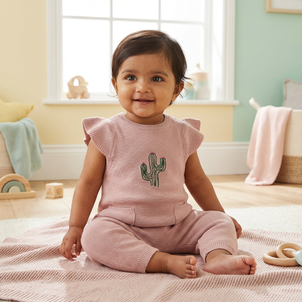 Desert Sprout Knit Jumpsuit