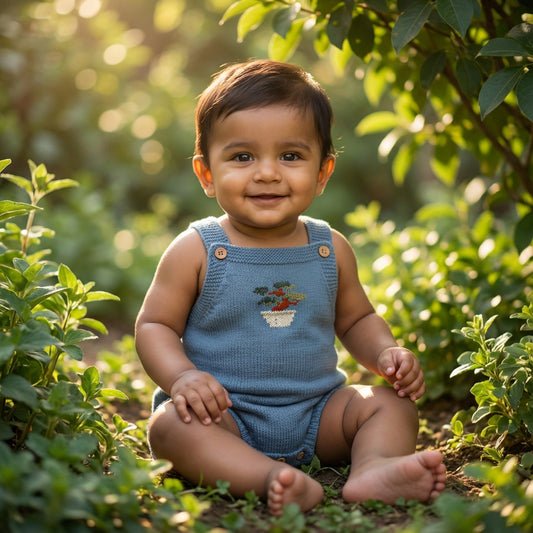 Little Bonsai Bloom Knit Bodysuit