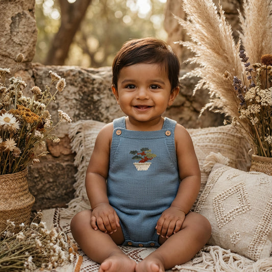 Little Bonsai Bloom Knit Bodysuit