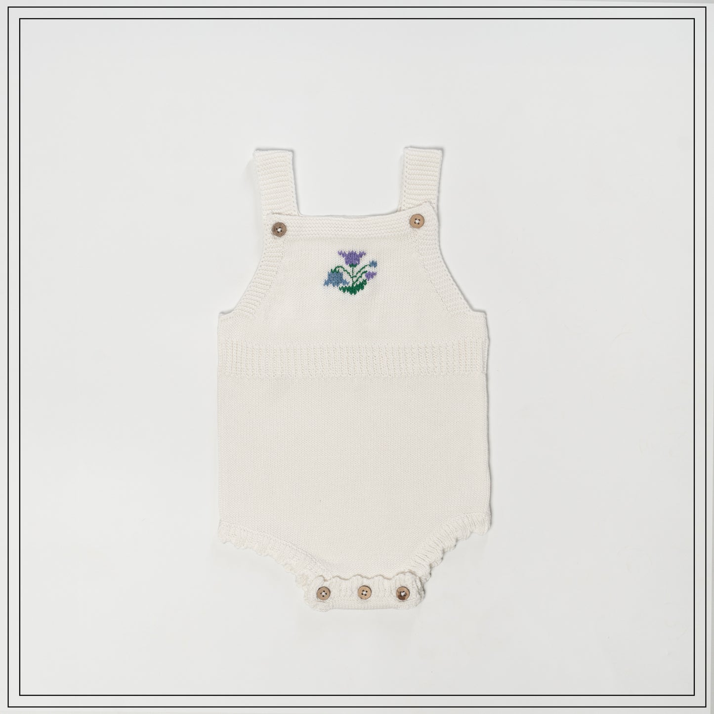 The Little Meadow Bloom Knit Bodysuit