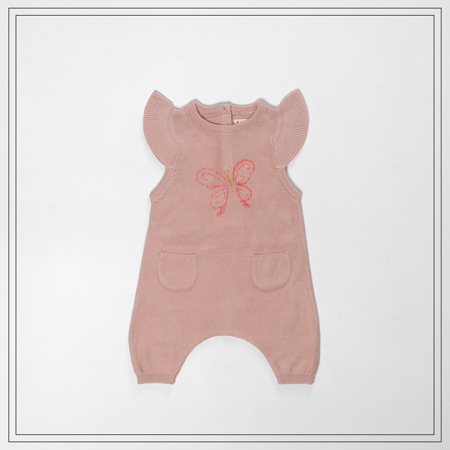 FlutterKiss Butterfly Knit Romper