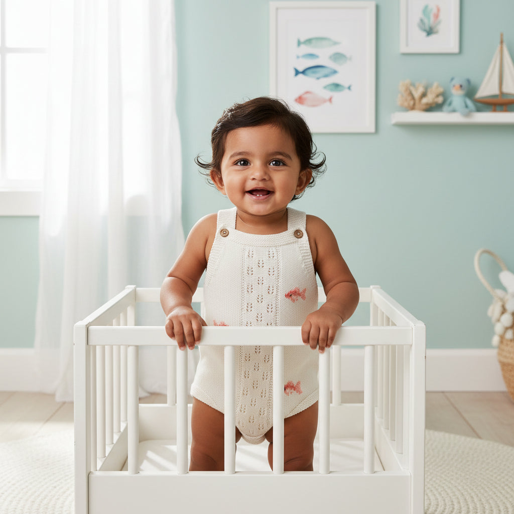 Little Reef knit Romper