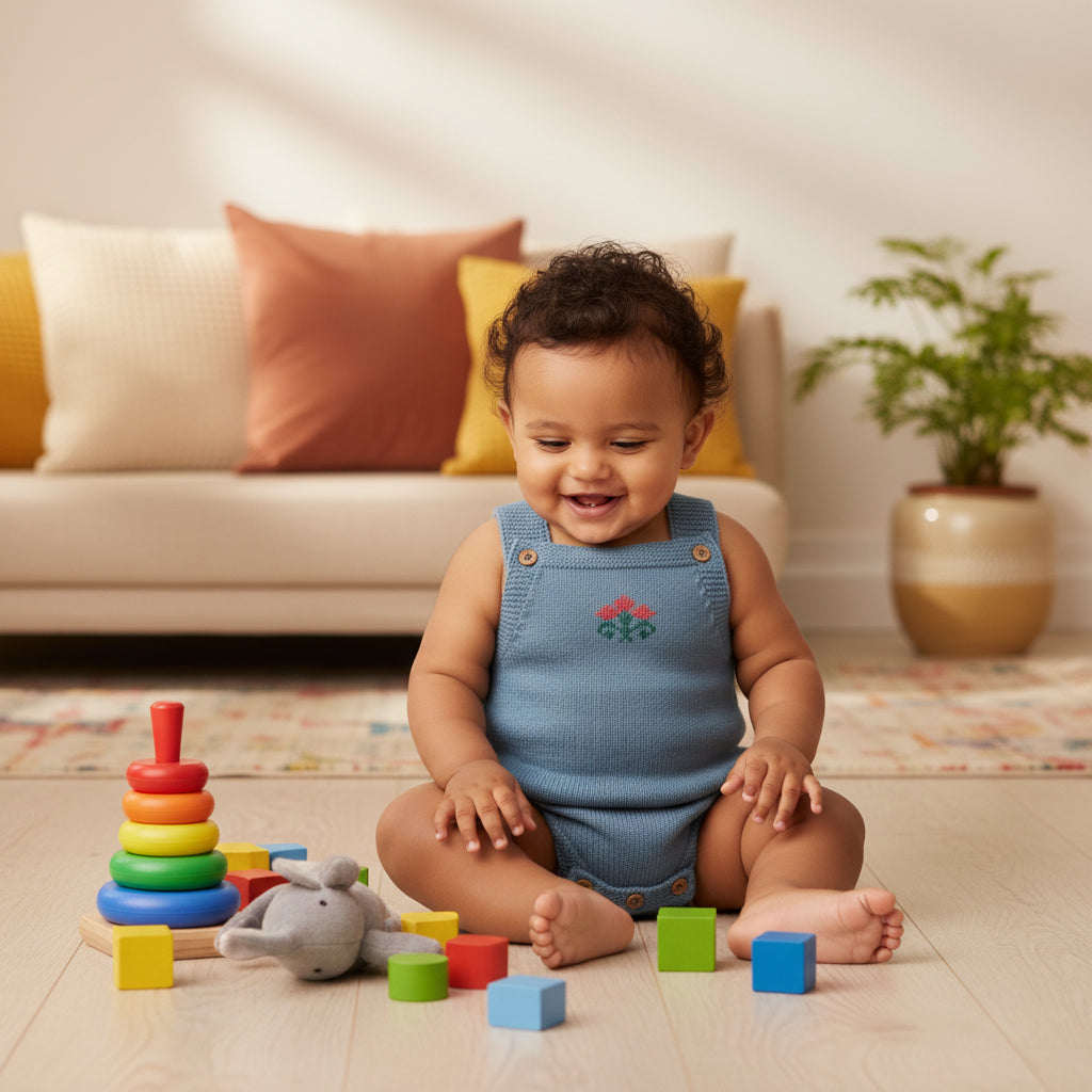 Bluebell Knit Romper