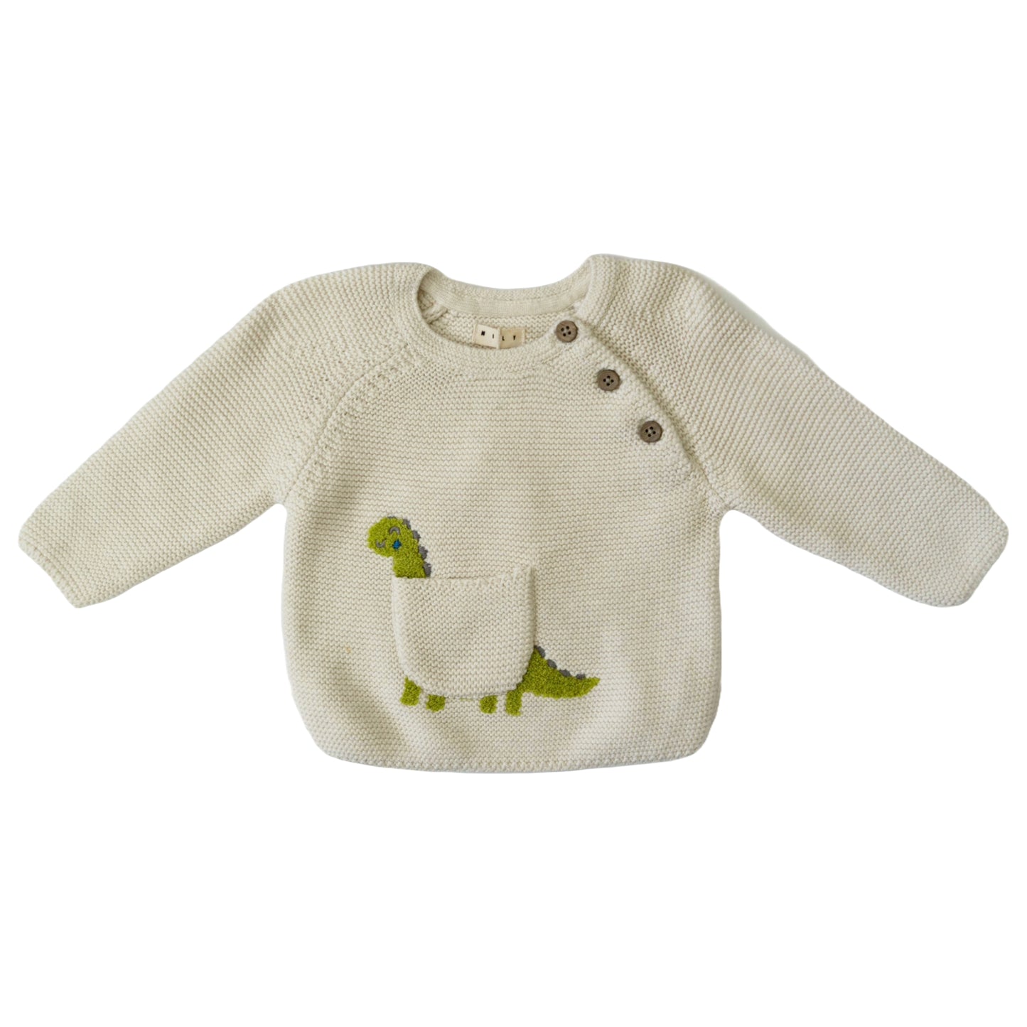 Green dino pocket top