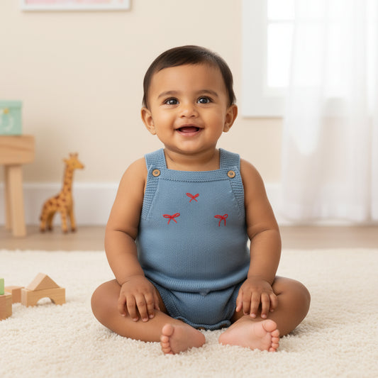 Tiny Ties knit Bodysuit